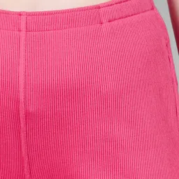 CHKOKKO Round Neck Mid-Rise Tracksuit image 3