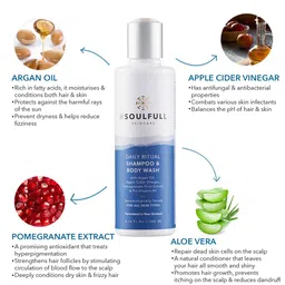 BE SOULFULL  Set of Face Cleanser - Moisturizing Cream - Shampoo Body Wash image 3