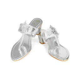 MEHNAM One Toe Block Heels image 4