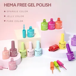 VENALISA Upgraded Formula Hema Free Soak-Off UV & LED Gel Nail Polish 7.5 ml - VIP5-540 image 2