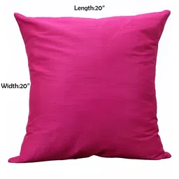 DESIGN GAATHA Pink Square Cushion Covers image 3