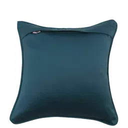 ZEBA Blue & White Abstract Square Cushion Covers image 5