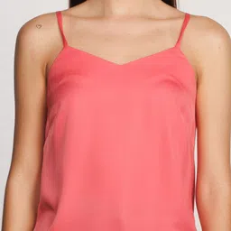 Zink London Solid Shoulder Straps Tank Top image 4