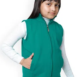 BAESD Girls Pack Of 2 Fleece Lightweight Open Front Jacket image 3