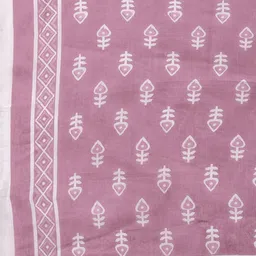 kalini MIRCHI FASHION Women Plus Size Pink Ethnic Pure Cotton Kurta with Trousers & With Dupatta image 4