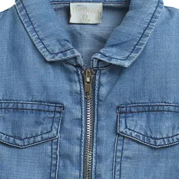 Tiny Girl Typography Printed Shirt Style Top image 2