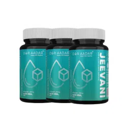AADAR Jeevani Ayurvedic Capsules Diabetes Control and Detoxification, removal of toxins from the body Aloe Vera, Neem and Harde (Haritaki) 60 Capsules (Pack of 3)-image-39