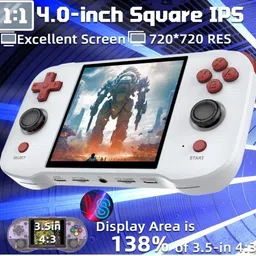HG WORLD Retro R46s With 32 GB+64 GB TF Card Handheld Gaming Console For Pocket Game Box 4 inch IPS Screen RK3566 Rechargeable Battery Handheld Console VideoGame 64 GB with 8000+Preinstall Video Game Handheld, BestGift All Age GTA, God of War Game Supported image 4
