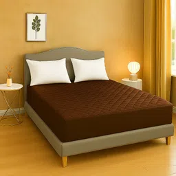 evol King Size Fitted Polycotton Waterproof, Breathable, Stretchable Mattress Cover image 2