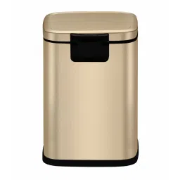 obsessions Eko Soft-Close Bathroom Trash Can 6L Stainless Steel Pedal Bin With Lid & Liner image 5