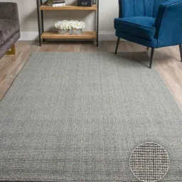 Ash Wool Abstract 6' x 4' Hand Woven Carpet By Kaleen India-picture-10