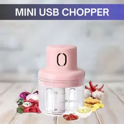 sacro Chopper (Electric Rechargeable Chopper) for Kitchen Vegetable Garlic Onion Q316 Electric Vegetable & Fruit Chopper-picture-22