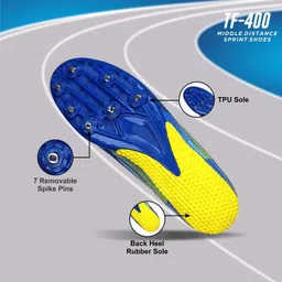 nivia TF - 400 Track & Field Running Shoes For Men image 3