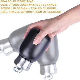 gethighkp 300 ml Stainless Steel Bottle image 3