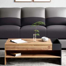 godrej interio Arbor Coffee Table in Remini Walnut Finish-picture-7