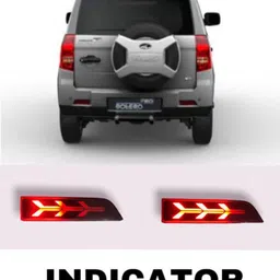 rohaneshop Mahindra Bolero Neo Matrix 4 wire Reflector with Running Indicator Type - A Car Reflector Light image 4