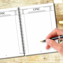 bungbee UPSC Mains (430 Pages) Answer Writing Practice Booklet - Pack of 430 Pages (Spiral Bound) (Design 4) A4 Notebook Unruled 430 Pages image 3