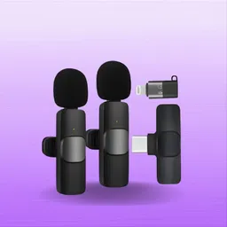 guggu K9 Dual Wireless Mic WithCollar Microphone for YouTube &Live Voice RecordingF402 Microphone-picture-38