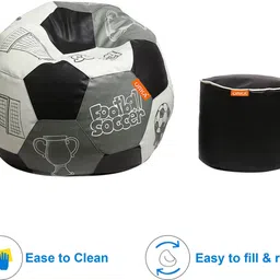 orka XXL Tear Drop Bean Bag Cover(Without Beans) image 3