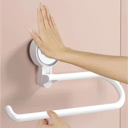 fideo by fideo Wall-Mounted Paper Roll Dispenser | Hand Towel Holder for Bathroom White2 Towel Holder image 5