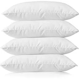 swikon star Polyester Fibre Solid Sleeping Pillow Pack of 4-picture-21