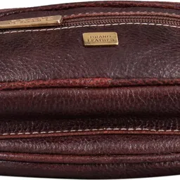 BRAND LEATHER Stylish 100% Genuine Leather Waist Bag Elegant Style Travel Pouch Passport Holder with Adjustable Strap for Multipurpose Use WAIST BAG image 5