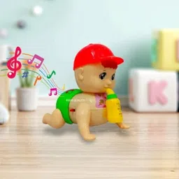 hornflow Cute Crawling Baby Toys With Flashing(IND*674) Lights Sounds-picture-14