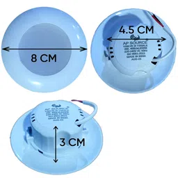 ap source 4 WATT DEEP LED CONCEALED LIGHT IN WARM WHITE PACK OF 1 Recessed Ceiling Light Ceiling Lamp image 3