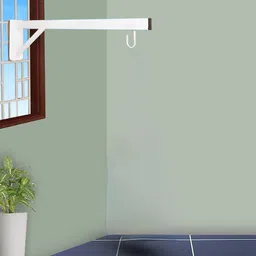 paxmer Window Cradle Cot Metal Hanger for New Born Baby/crib/jhula/thottil-white image 1