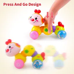 joyhub Light Up Head Inchworm Infant Toys, Baby Crawling & Educational Toys-picture-44