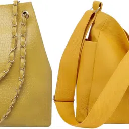 trendycraft Women Yellow, Yellow Tote-picture-29