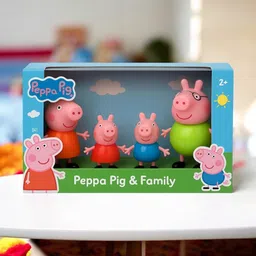 Peppa Pig Family Set of 4, Peppa Pig, George, Daddy Pig, Mommy Pig Toys _M528-image-55