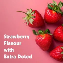 eyux strawberry flavour dotted condom combo Condom image 3