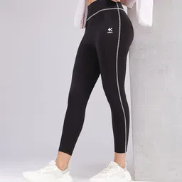 hrx by hrithik roshan Solid Women Black Tights-picture-15
