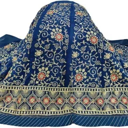 shree maashakti trading Embroidered Semi Stitched Rajasthani Poshak image 2