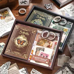 zoriada Forest Legend Journal Supplies Kit Vintage Scrapbook Stickers Theme, Scrapbook Kit-picture-20