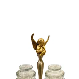 izzhaar Angel 300ml Gold Stainless steel Condiment Set image 4