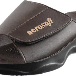 aerosoft Men Men's Brown Sandal Casual Sandal image 3