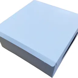 belcorr Cake Box Paper White Cake Box for 1/2 kg; Size - 8x8x4 Packaging Box image 2