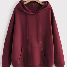 ynam Men Full Sleeve Solid Hooded Sweatshirt-picture-13