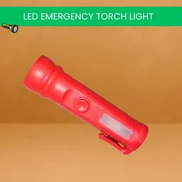 clairbell Emergency Rechargeable Pocket LED Torch Light with Side COBB Light for NightI114 Torch-picture-11