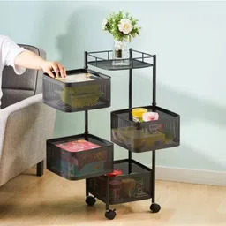 reveka Iron Kitchen Trolley image 2