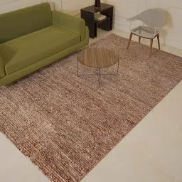 Textured Solids Pattern Jute Hand Woven 8 x 10 Feet Carpet by Jaipur Rugs-image-79
