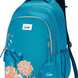 Lovelace Dark Green School Backpack for girls, 19 36 Litres, 3 compartments School Bag-image-1