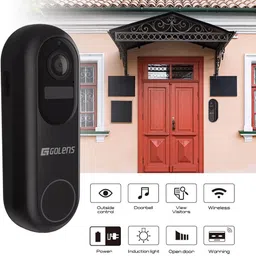 GOLENS Smart Video Doorbell DB02 HD, Motion Detection, Night Vision, WiFi, Long Battery Video Door Phone image 2