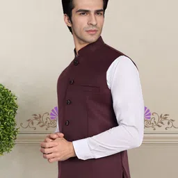 rocksy Solid Men Waistcoat image 3