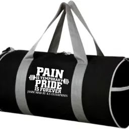 k.s enterprises 20 L Gym Duffel Bag - premium quality sports bag with separate shoe compartment water resistant - Black-picture-37