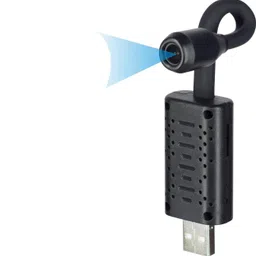 JRONJ HD USB WiFi Mini Flexi Neck Camera 100° Wide-View-Angle Live View on Mobile App Spy Camera image 1
