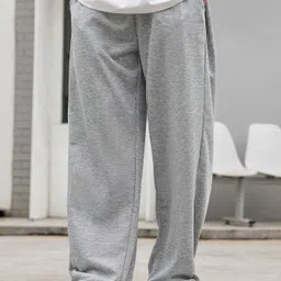 dockstreet Men Striped Grey Track Pants image 3