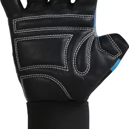 sportinger Unisex Leather Gym Gloves for Professional Weightlifting Gym & Fitness Gloves image 3